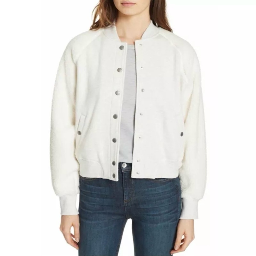 NWT RAG + BONE Teddy Faux Shearling Jacket